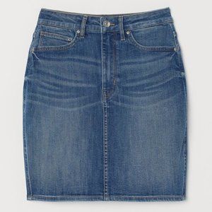 NWT H&M Denim Skirt - Size 2